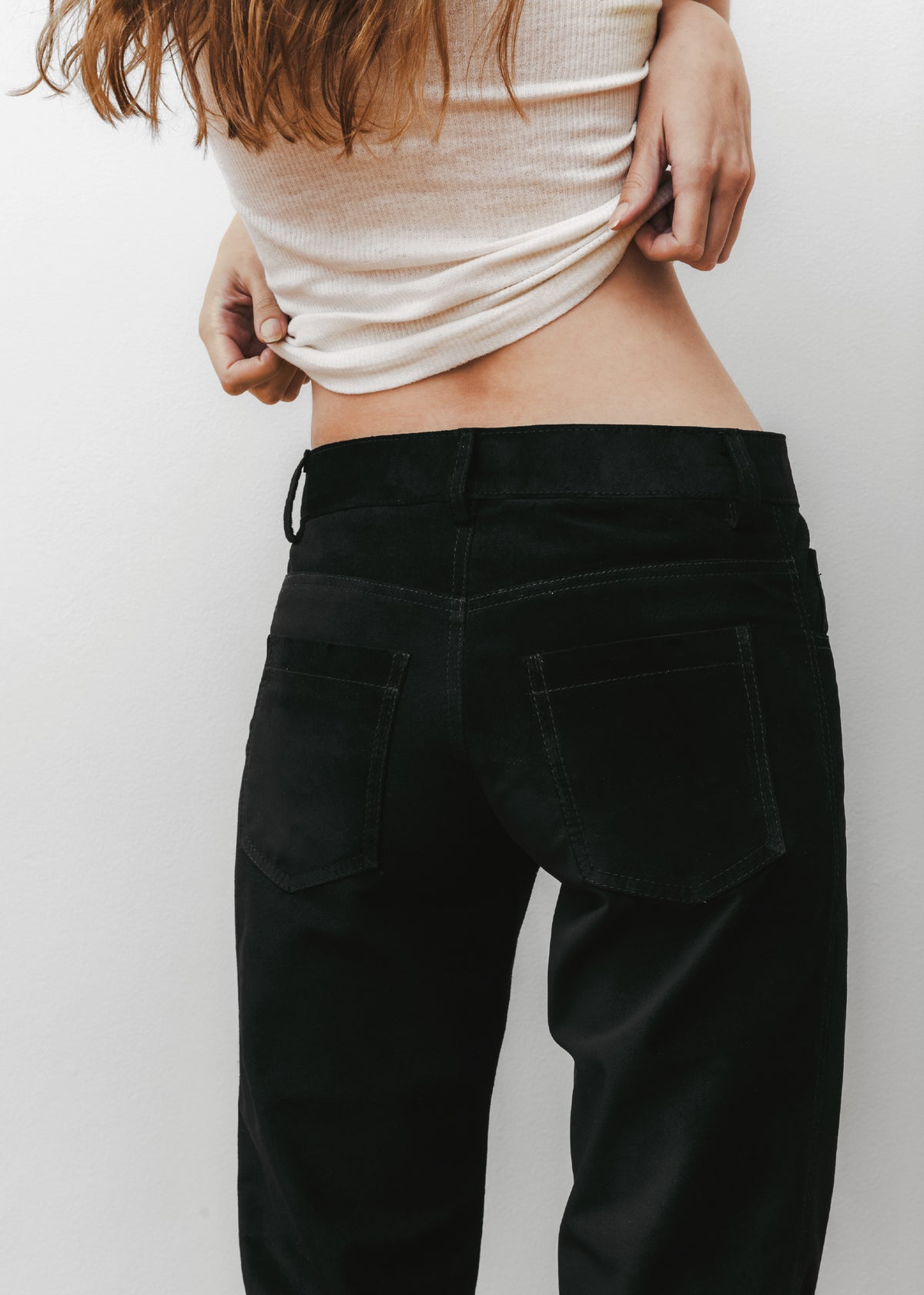SUEDE PANT
